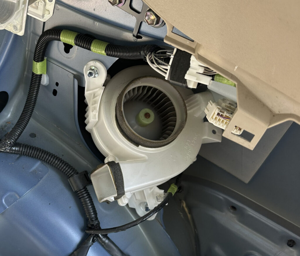 Battery Cooling Fan Cleaning